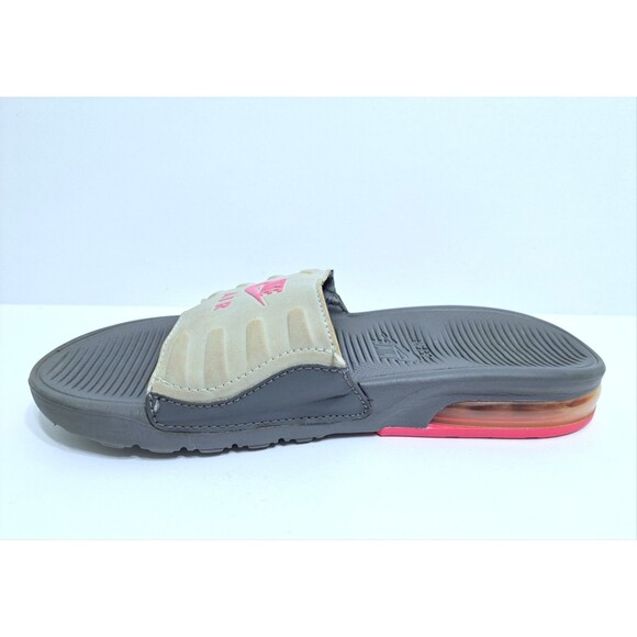 Nike Air Max Women's 6 Camden Slides Grey Pink Blast BQ4633-002 Sandals Miami - Picture 4 of 10